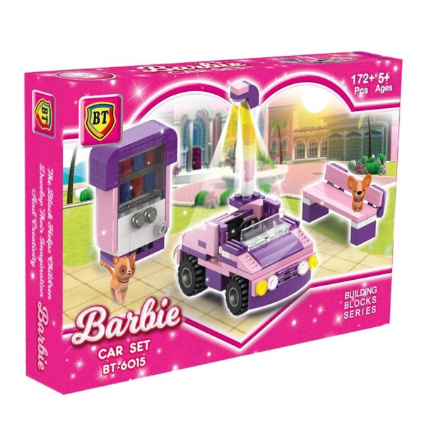 لگو ماشین دخترانه 172 قطعه کد BT6015
