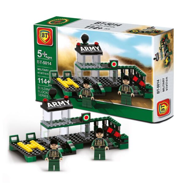 لگو ایستگاه ارتش 114 قطعه کد BT5014