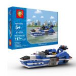 لگو قایق پلیس 117 قطعه کد BT2020