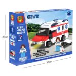 لگو ماشین آمبولانس 264 قطعه کد BT911