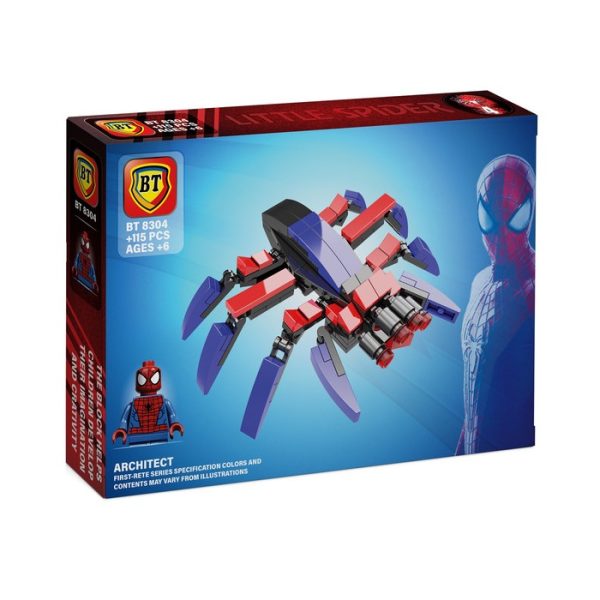 لگو عنکبوت اسپایدرمن 115 قطعه کد BT8304