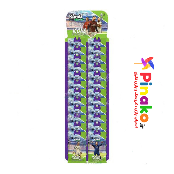 ورق 24 تایی کیمدی فوتبال آیکنز 2026 icons