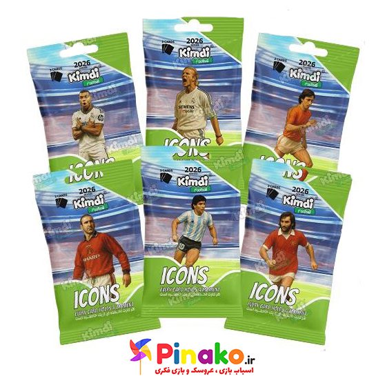 پک 6 تایی کیمدی فوتبال آیکنز 2026 icons