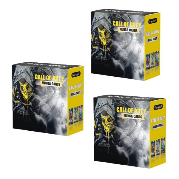 بسته عمده 90 تایی پک کارت کالاف دیوتی مونگا