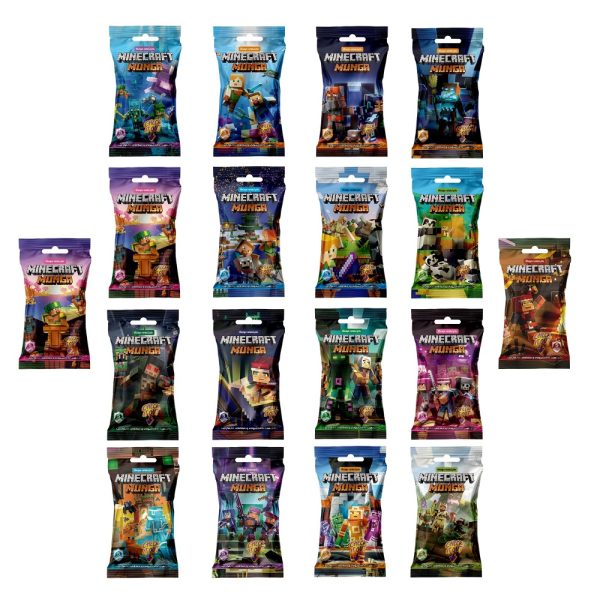 پک 18 تایی بسته شانسی کارت ماینکرفت مونگا 2026