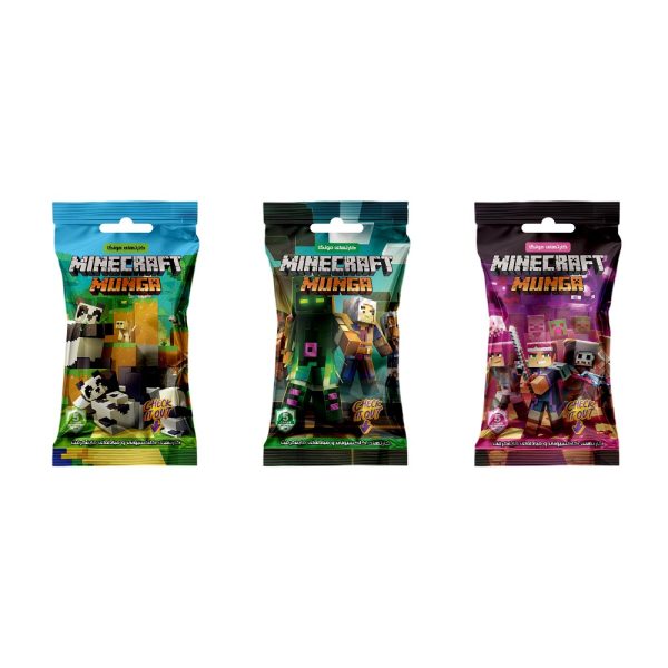 پک 3 تایی بسته شانسی کارت ماینکرفت مونگا 2026